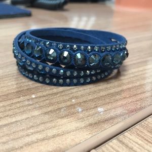 Swarovski slake crystal wrap bracelet